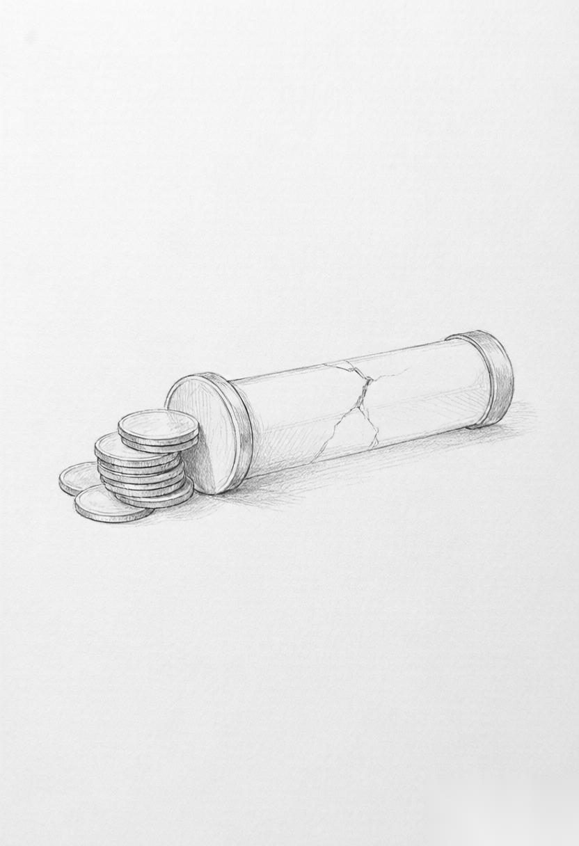 利益遮住望远镜使人看不见风险裂缝